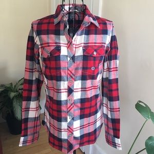 Eddie Bauer NWT Women’s XS Flannel Button Down